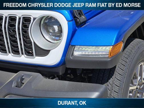 Hydro Blue Pearlcoat 2026 Jeep Wrangler 4-Door Sahara 4x4