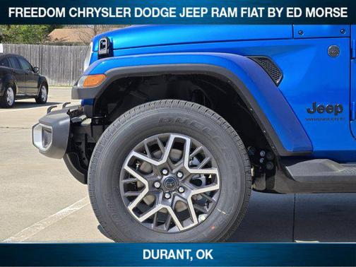 Hydro Blue Pearlcoat 2026 Jeep Wrangler 4-Door Sahara 4x4