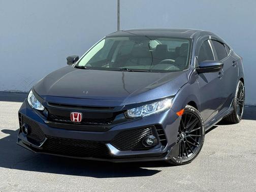 Blue 2017 Honda Civic EX