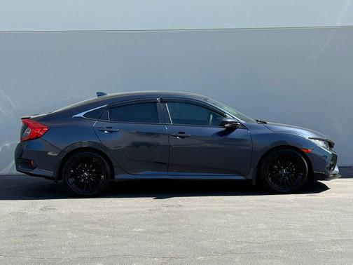 Blue 2017 Honda Civic EX
