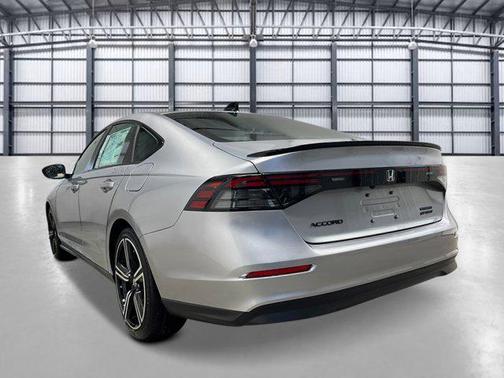 Solar Silver Metallic 2026 Honda Accord Hybrid Sport