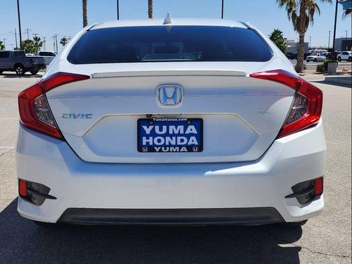 White 2017 Honda Civic EX-T
