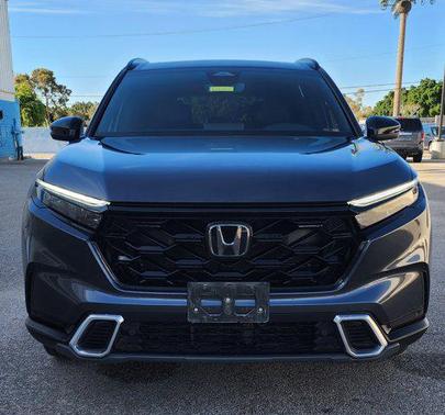 Meteorite Gray Metallic 2024 Honda CR-V Hybrid Sport Touring AWD