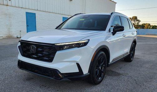 Platinum White Pearl 2023 Honda CR-V Hybrid Sport FWD