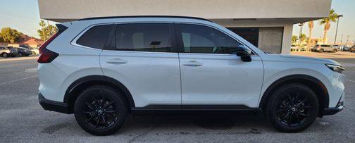 Platinum White Pearl 2023 Honda CR-V Hybrid Sport FWD