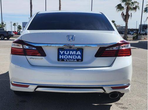 White Orchid Pearl 2016 Honda Accord LX