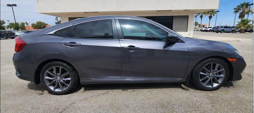 Modern Steel Metallic 2019 Honda Civic EX