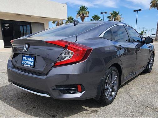 Modern Steel Metallic 2019 Honda Civic EX