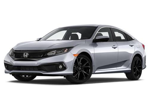 Modern Steel Metallic 2019 Honda Civic EX