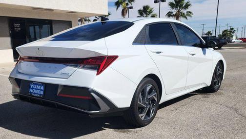 Serenity White 2024 Hyundai ELANTRA Limited