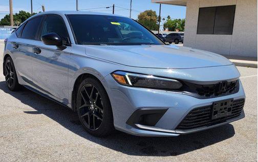 SONIC GREY PEAR 2024 Honda Civic Sport