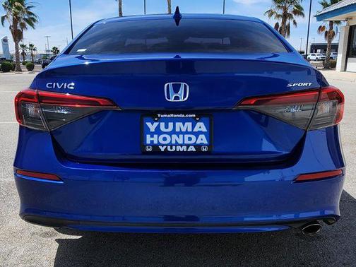 Aegean Blue Metallic 2023 Honda Civic Sport