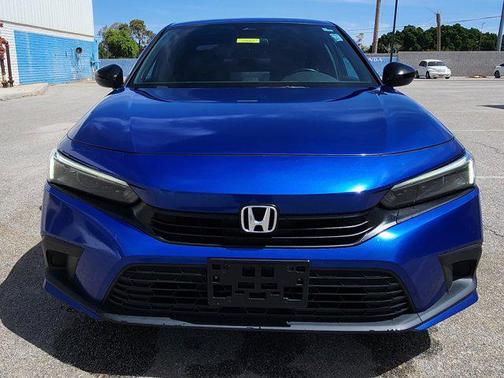 Aegean Blue Metallic 2023 Honda Civic Sport