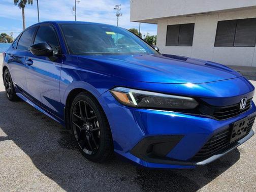 Aegean Blue Metallic 2023 Honda Civic Sport