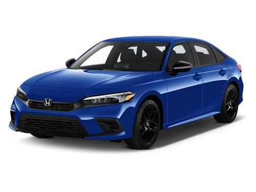 Aegean Blue Metallic 2023 Honda Civic Sport