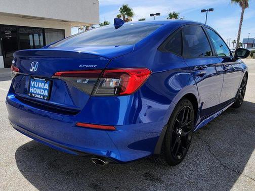Aegean Blue Metallic 2023 Honda Civic Sport