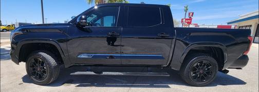 Midnight Black Metallic 2025 Toyota Tundra Platinum