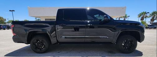 Midnight Black Metallic 2025 Toyota Tundra Platinum