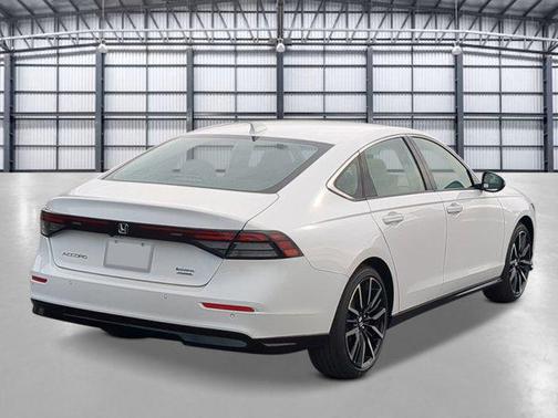 Platinum White Pearl 2026 Honda Accord Hybrid Touring