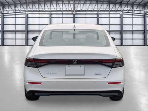 Platinum White Pearl 2026 Honda Accord Hybrid Touring