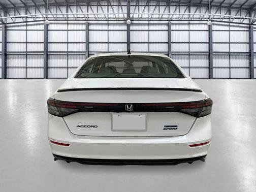 Platinum White Pearl 2026 Honda Accord Hybrid Sport-L