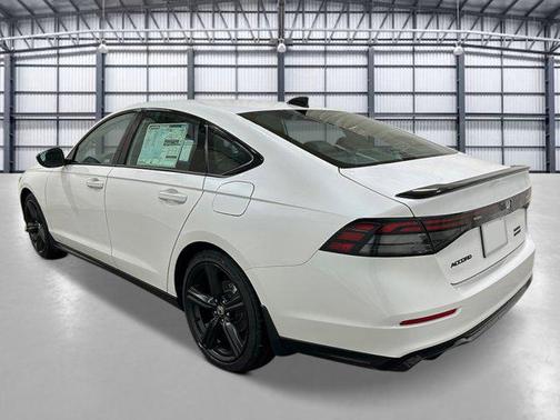 Platinum White Pearl 2026 Honda Accord Hybrid Sport-L