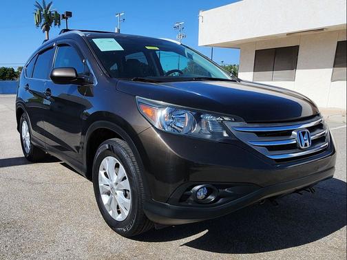 Green 2013 Honda CR-V EX-L