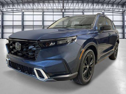 Canyon River Blue Metallic 2026 Honda CR-V Hybrid Sport Touring AWD