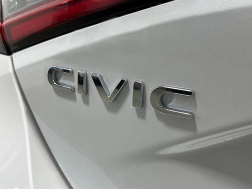 Platinum White Pearl 2026 Honda Civic Hybrid Sport