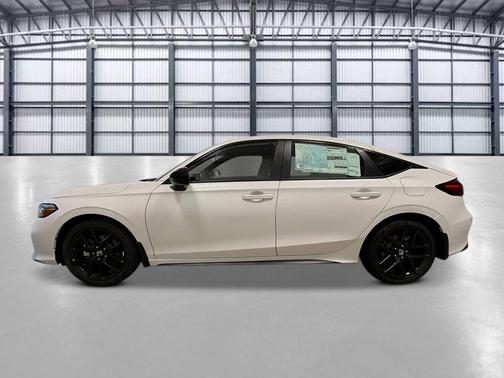 Platinum White Pearl 2026 Honda Civic Hybrid Sport