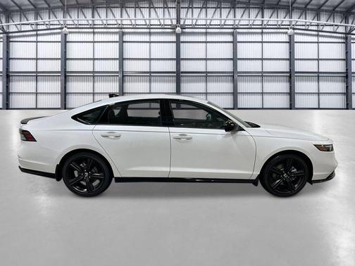 Platinum White Pearl 2026 Honda Accord Hybrid Sport-L