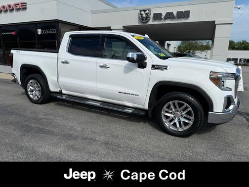 Summit White 2019 GMC Sierra 1500 SLT