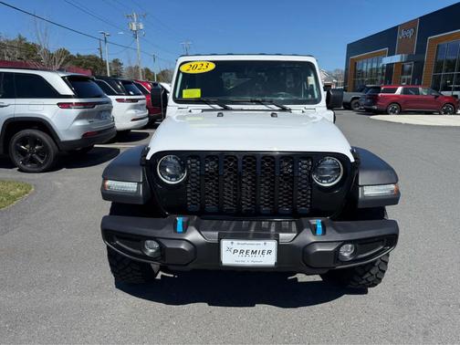 Bright White Clearcoat 2023 Jeep Wrangler 4xe Base