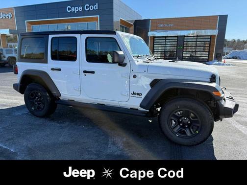 Bright White Clearcoat 2026 Jeep Wrangler Sport