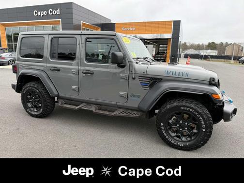 Sting-Gray Clearcoat 2023 Jeep Wrangler 4xe Base