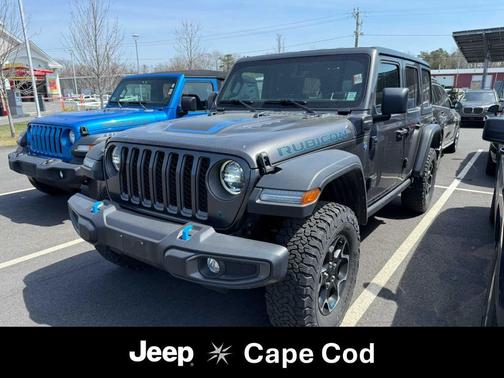 Granite Crystal Metallic Clearcoat 2023 Jeep Wrangler 4xe Rubicon