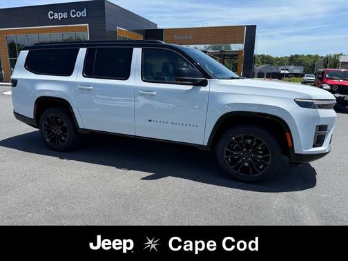 Bright White Clearcoat 2026 Jeep Grand Wagoneer L Summit Obsidian