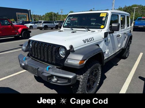 Bright White Clearcoat 2023 Jeep Wrangler 4xe Base