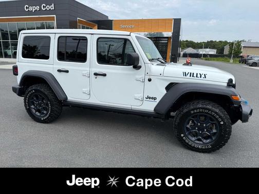 Bright White Clearcoat 2023 Jeep Wrangler 4xe Base