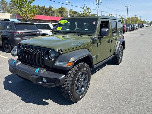 Sarge Green Clearcoat 2023 Jeep Wrangler 4xe Base