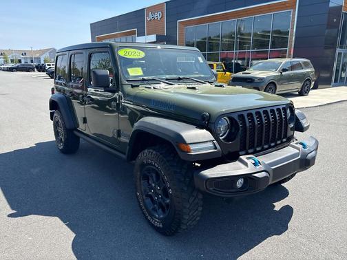 Sarge Green Clearcoat 2023 Jeep Wrangler 4xe Base