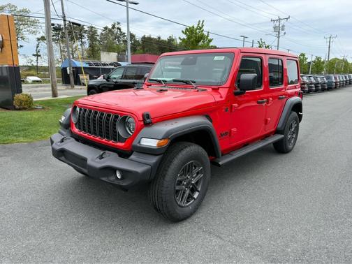 Firecracker Red Clearcoat 2026 Jeep Wrangler Sport S