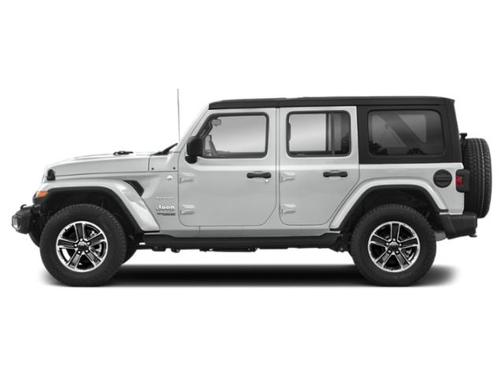 Bright White Clearcoat 2022 Jeep Wrangler Unlimited Sahara