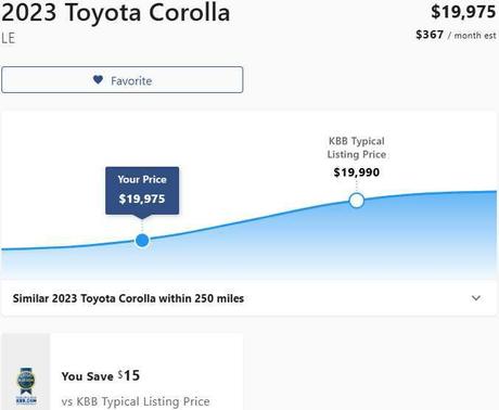2023 Toyota Corolla LE