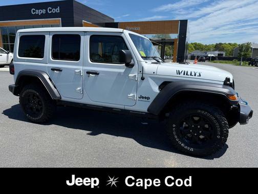Bright White Clearcoat 2023 Jeep Wrangler 4xe Base