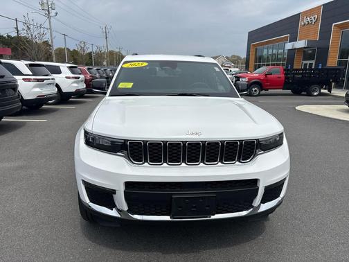 Bright White Clearcoat 2025 Jeep Grand Cherokee L Limited