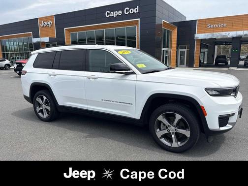Bright White Clearcoat 2025 Jeep Grand Cherokee L Limited