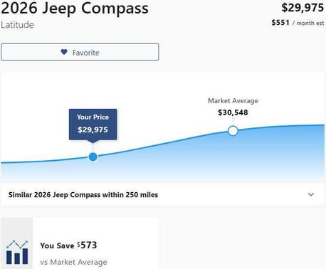 2026 Jeep Compass Latitude