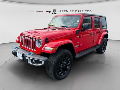 Firecracker Red Clearcoat 2023 Jeep Wrangler 4xe Sahara