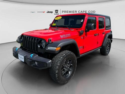 Firecracker Red Clearcoat 2024 Jeep Wrangler 4xe Willys